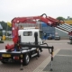 Amco Veba 905 op een Isuzu voor HO de Haas uit Ede voor het plaatsen van lantaarnpalen langst de snelweg